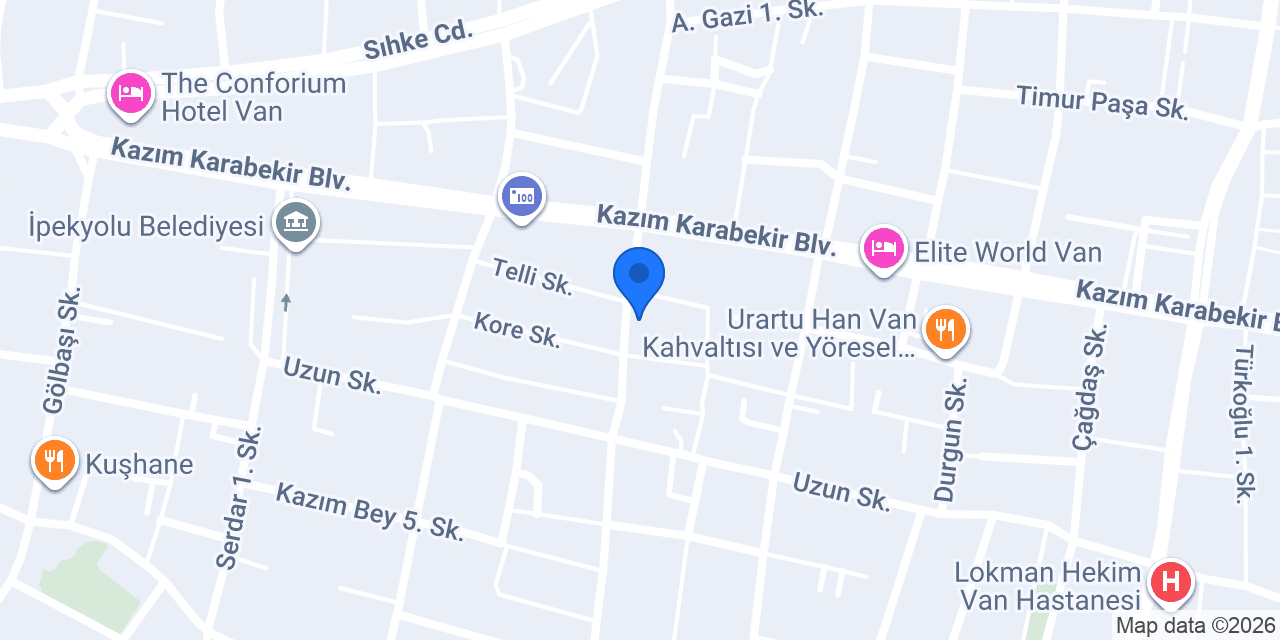 Nar eczanesi konumu