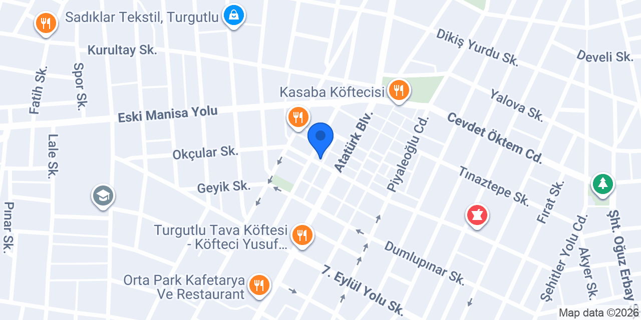 Özgün Sürücü Kursu konumu