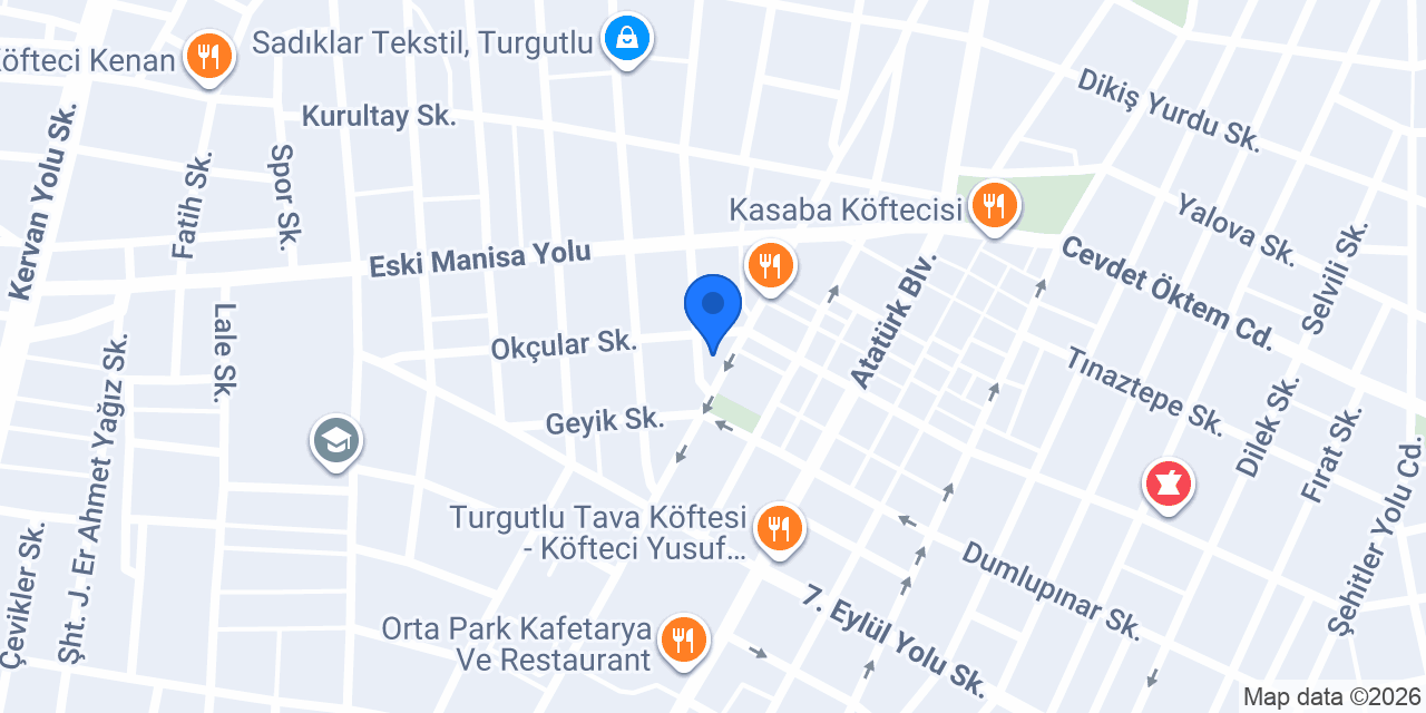 FuzulEv Manisa Turgutlu Şube konumu