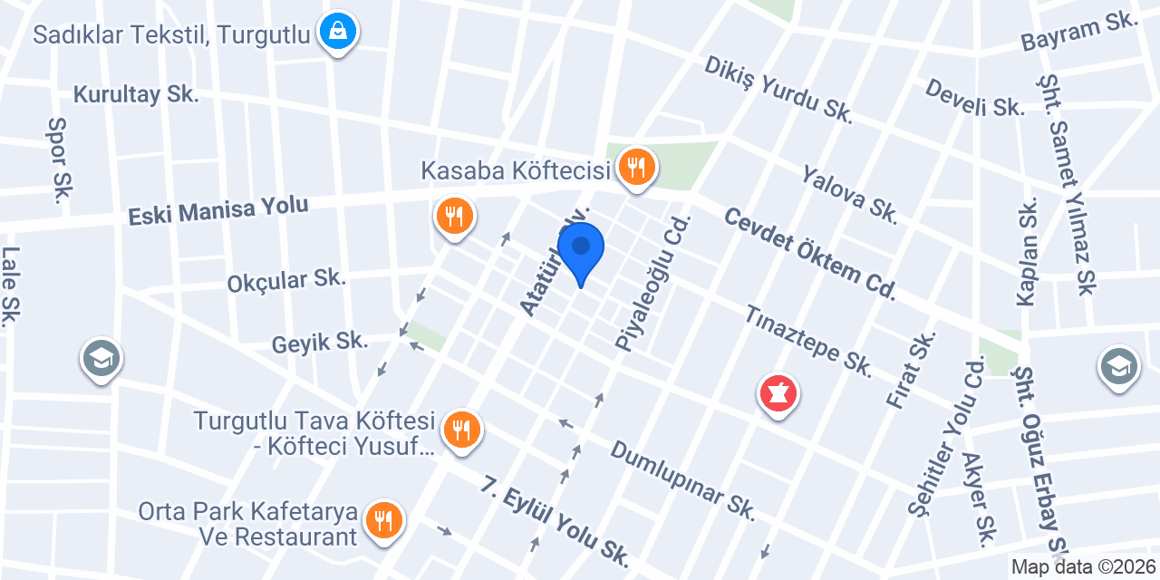 Yağızlar Sigorta konumu