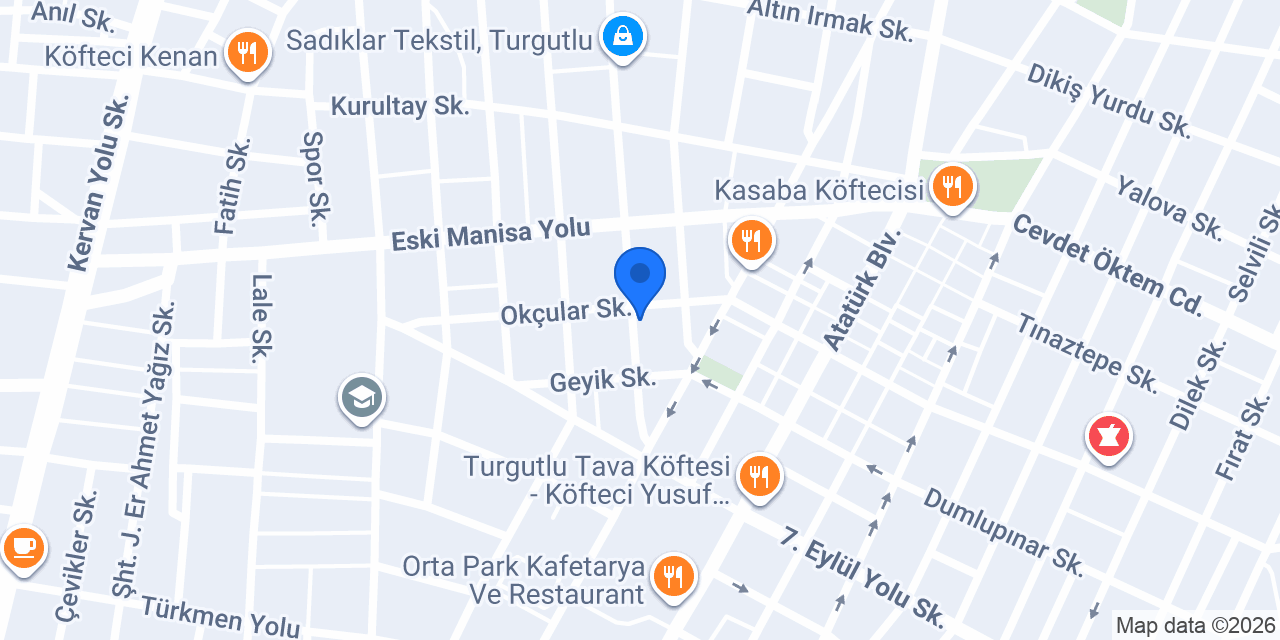 Palmero. Zorlu Konfeksiyon konumu