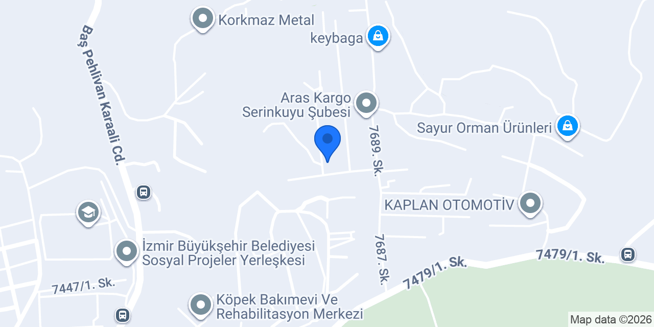 Yatkın Mobilya Dekorasyon konumu