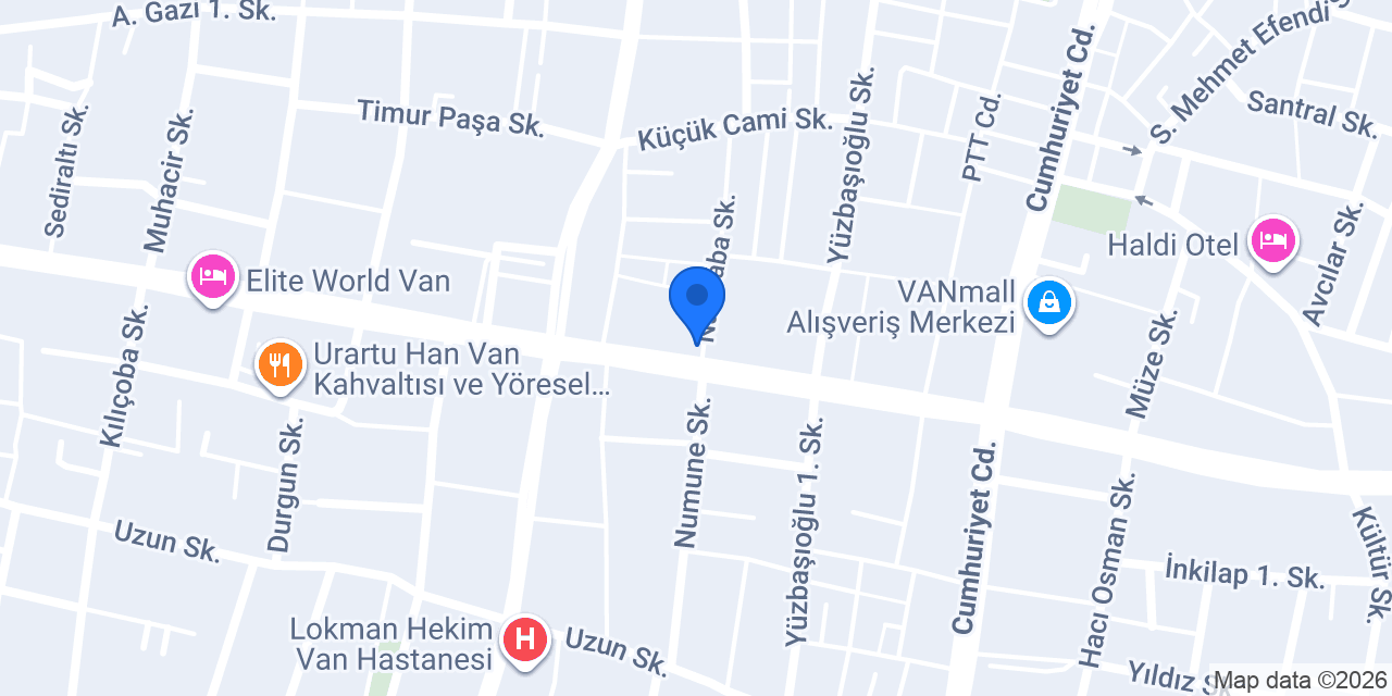 Trend Hediye konumu
