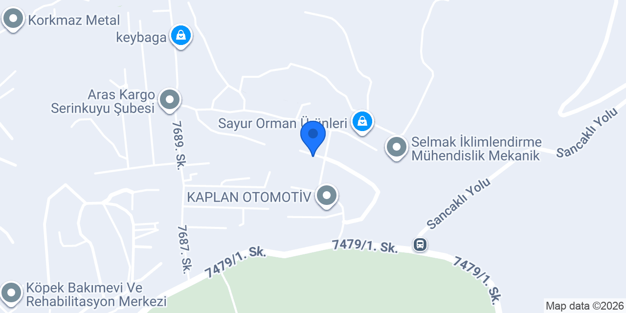 Sur Orman Ürünleri konumu
