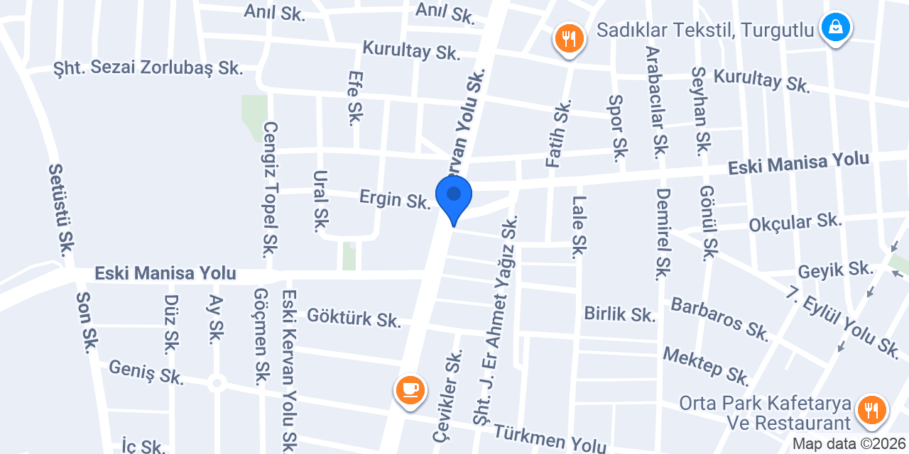 Kervan Rent A Car konumu