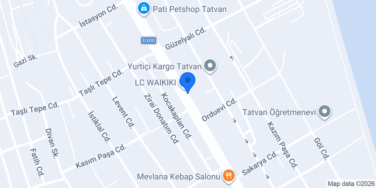 Bizim terzi konumu