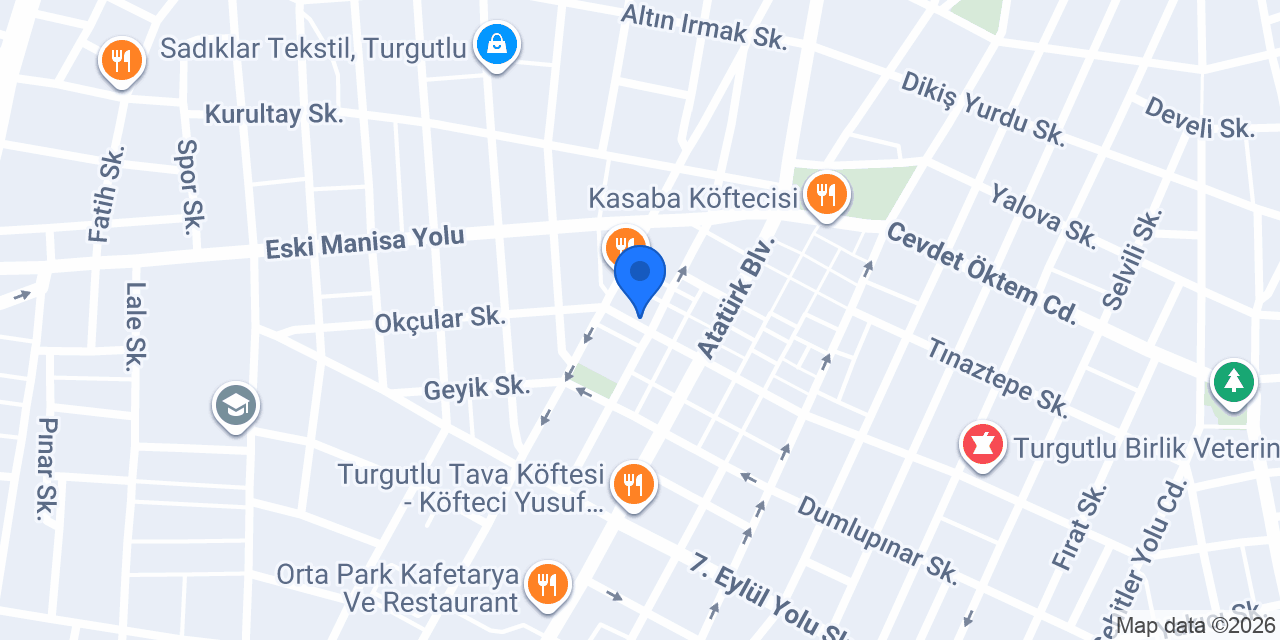 Melin Pide ve Lahmacun konumu