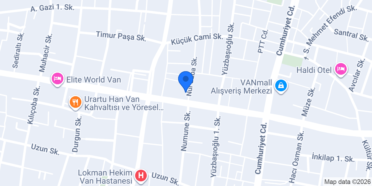 CML Mimarlık - VAN konumu