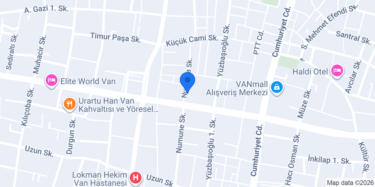 Malkoçoğlu Rent A Car konumu