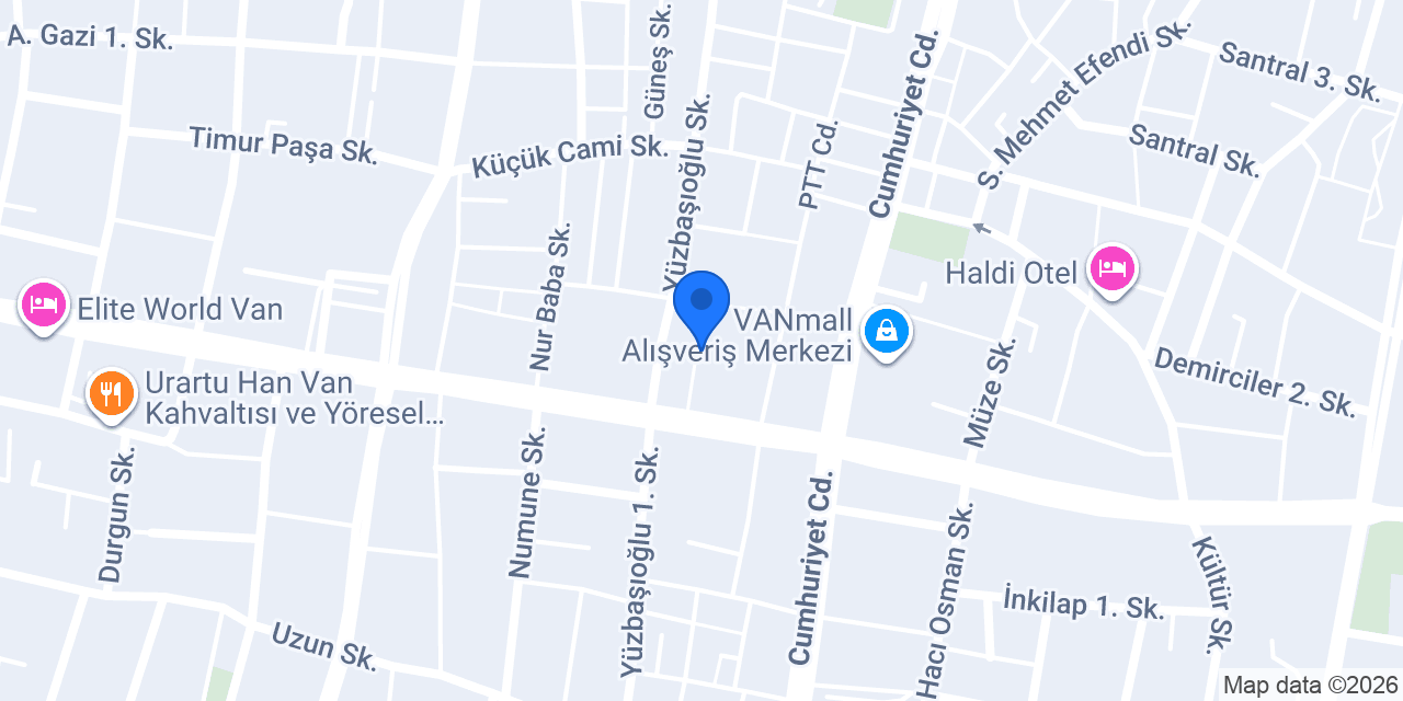 Şehir Kent Lokantası konumu