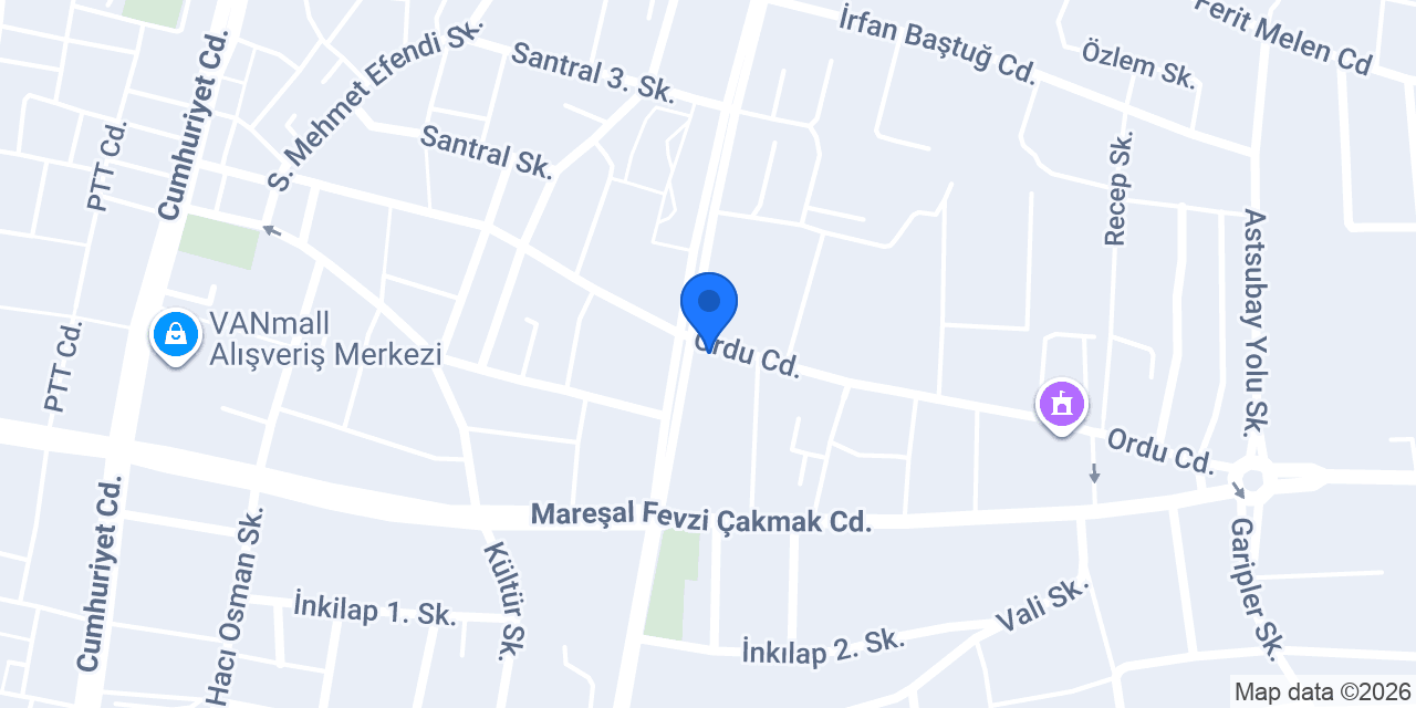 Vefa Reklam konumu