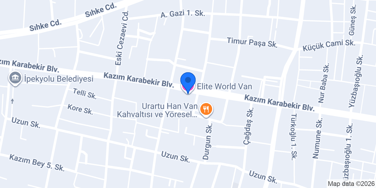 Elite World Van konumu