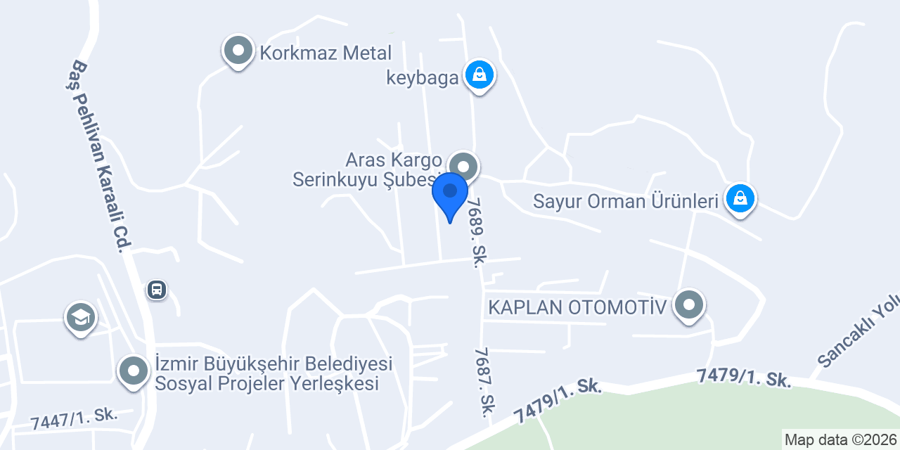 Ecdaroğlu Çelik Kapı konumu
