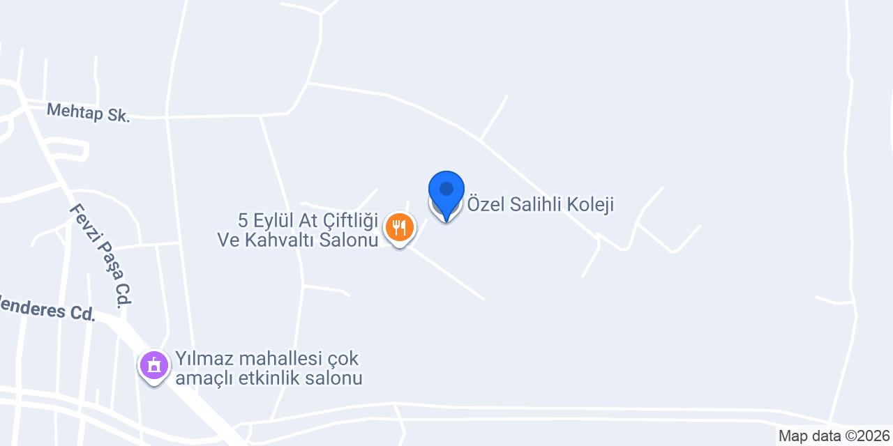 Özel Salihli Koleji konumu