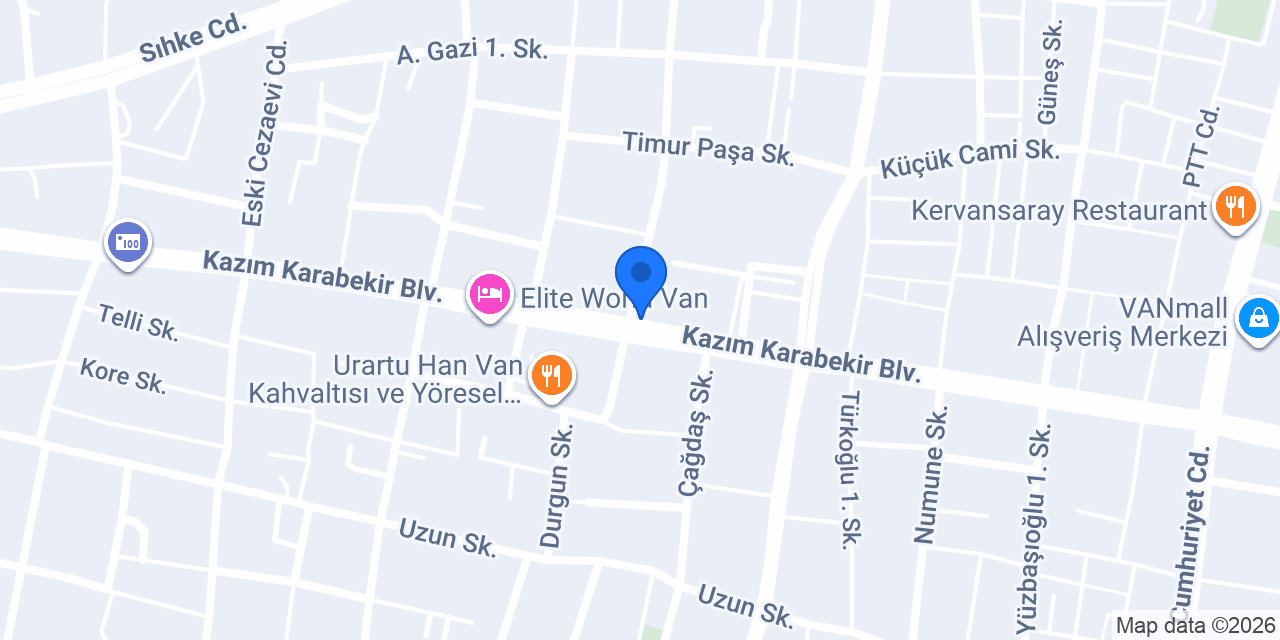 Sebzeli Beyaz Döner konumu