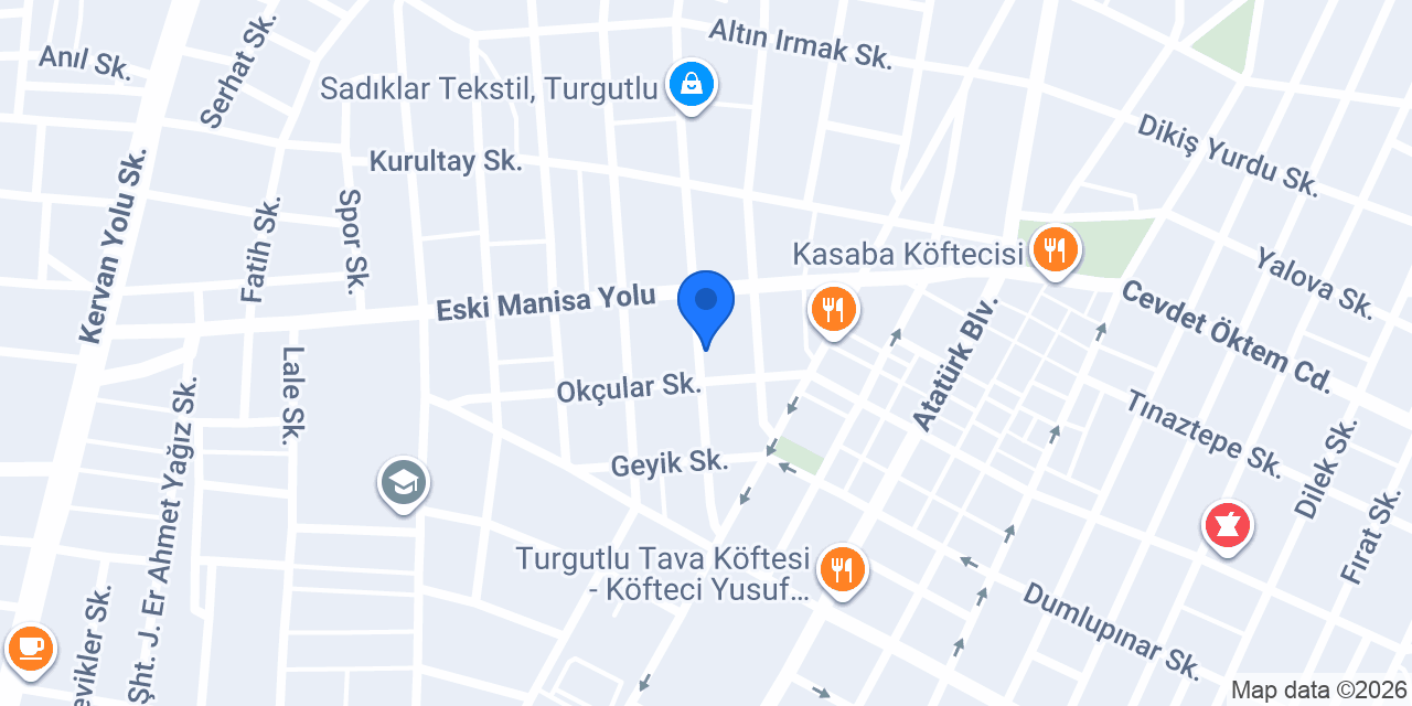 RSR Giyim konumu