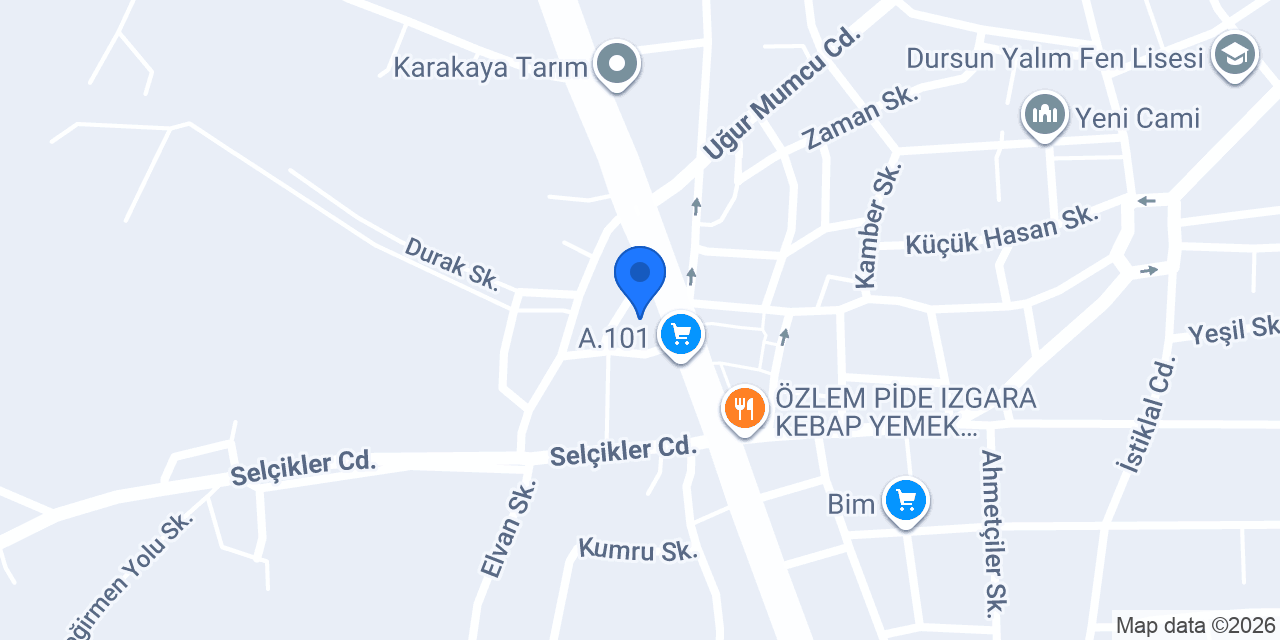 Ege Anadolu Dershanesi konumu
