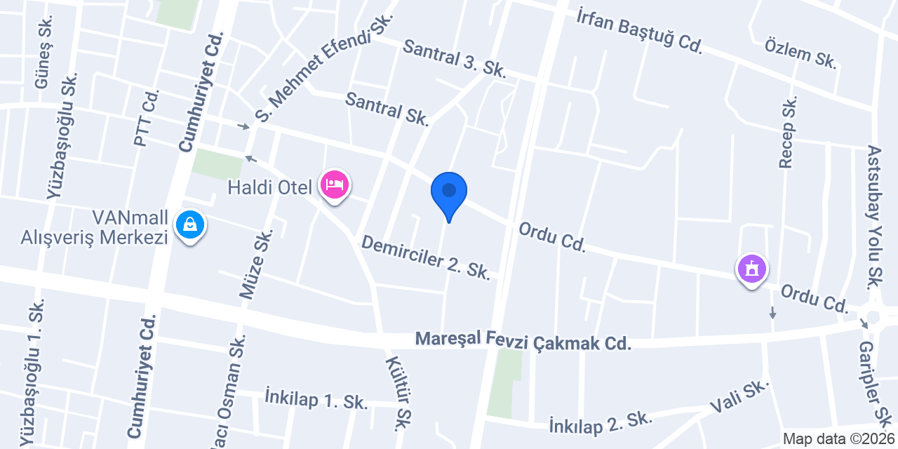 van liva reklam konumu