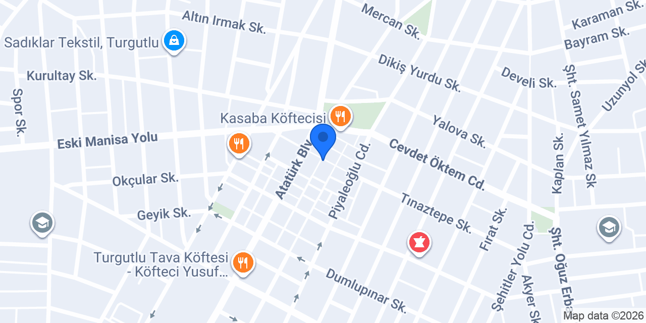 Çelen Kuyumculuk konumu