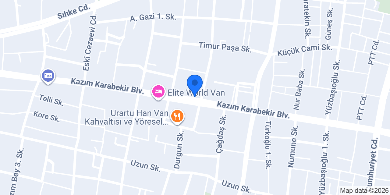 Diyetisyen Rabia Taş Karadiz konumu