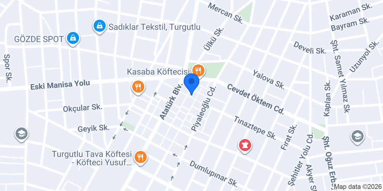 Simav Kuyumculuk konumu