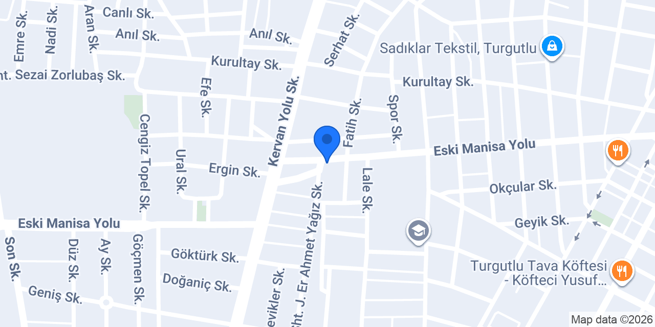 Çetinkaya Börekçilik konumu