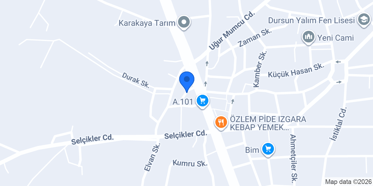 MERCAN SÜRÜCÜ KURSU konumu