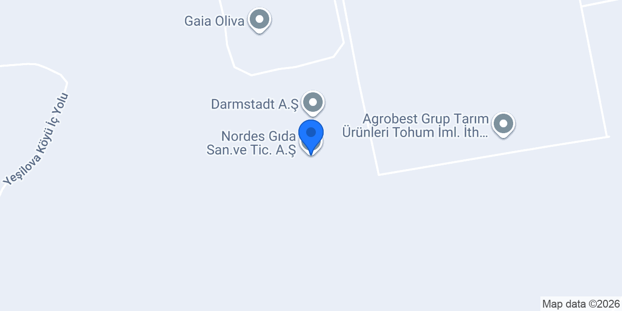 Nordes Gıda San.ve Tic. A.Ş. konumu
