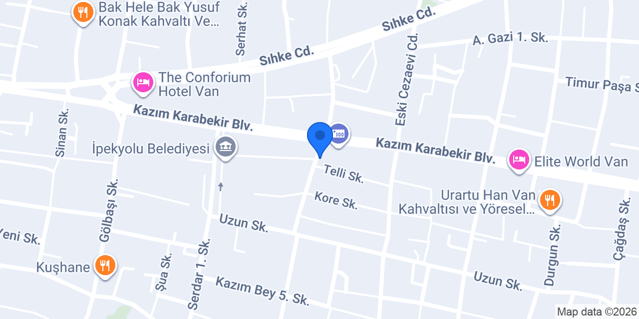 süreyya kartal kaçmaz diş kliniği konumu
