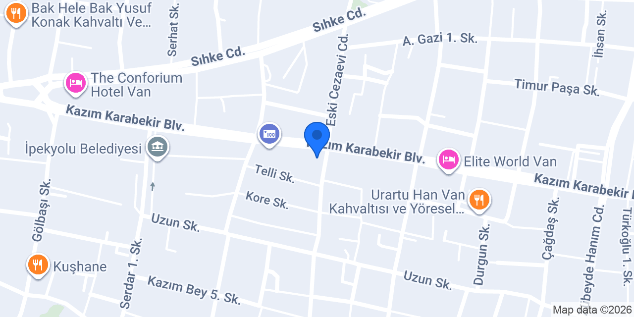 inPOS Van Yetkili Servisi & Satıcısı konumu