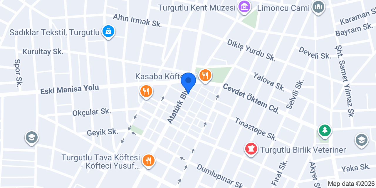Tarihi Pınar Pastanesi konumu