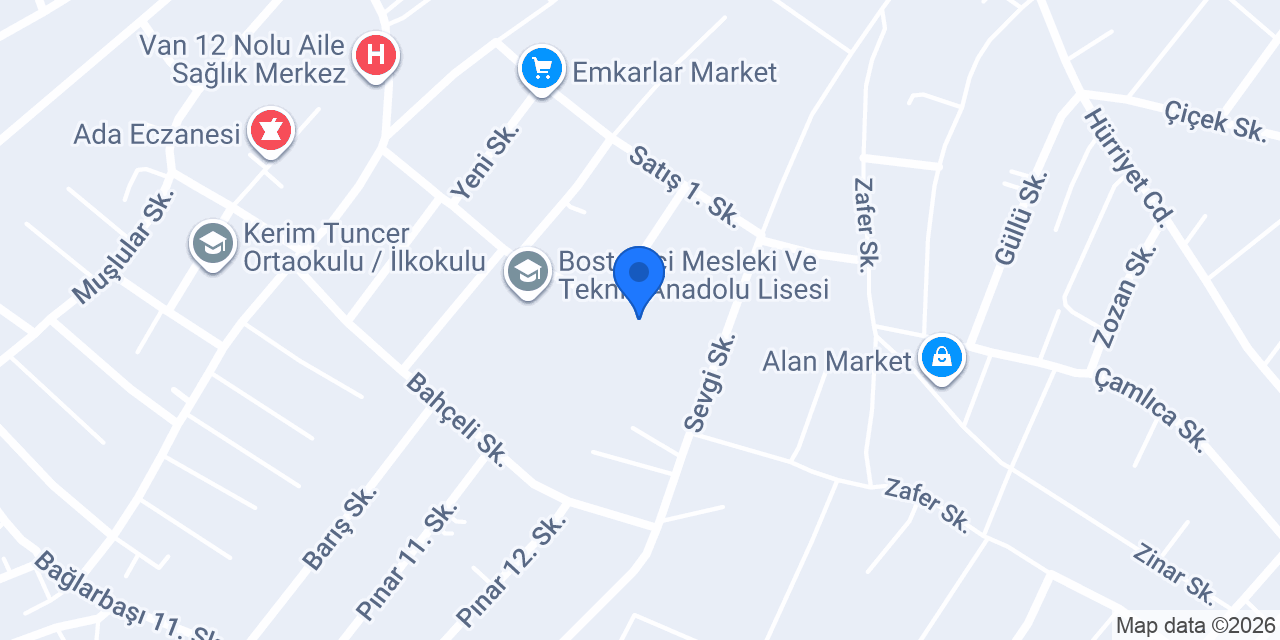 Mavi Dizayn Mobilya konumu