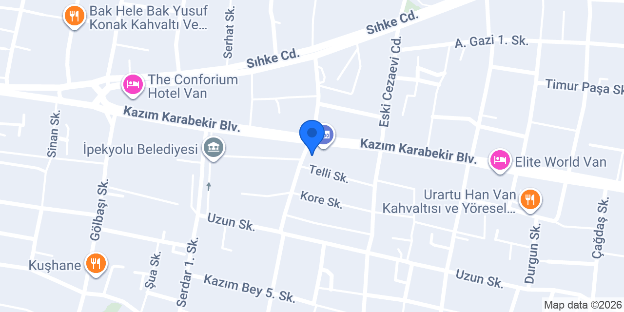 Diş Hekimi Celalettin AKIN konumu