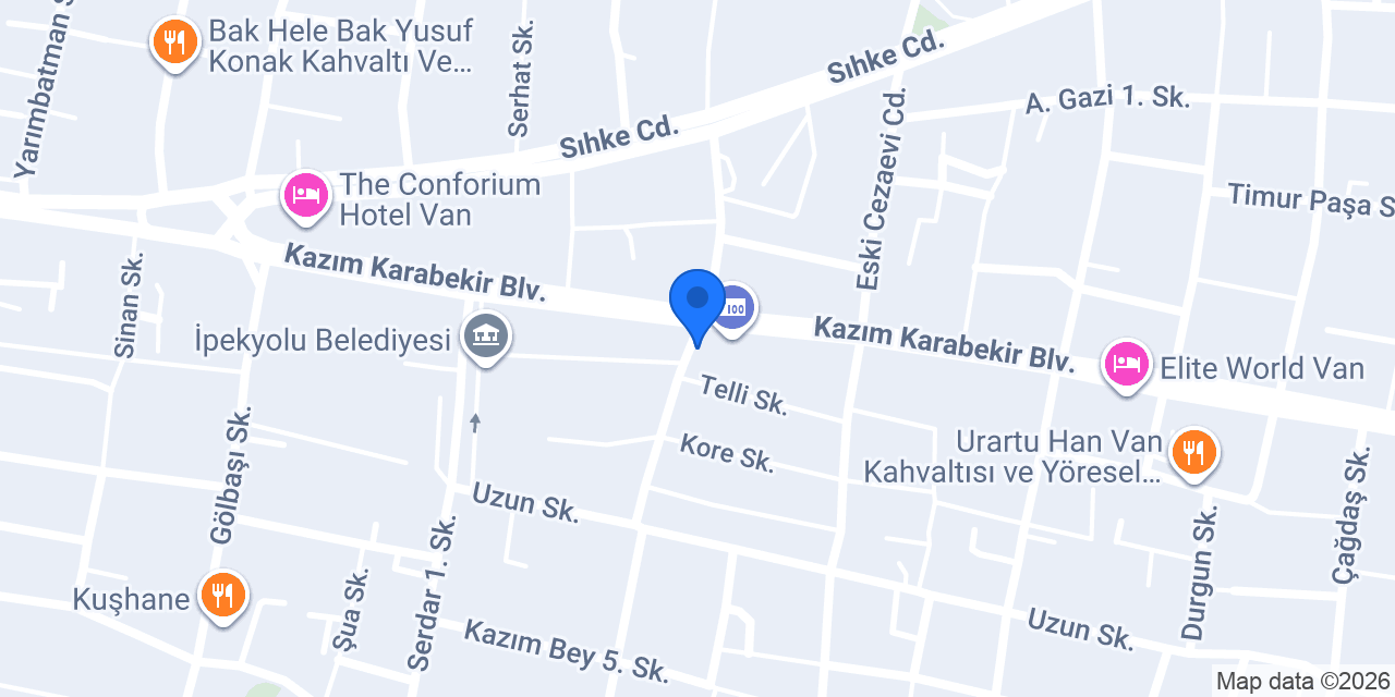 İNTEGRA GAYRİMENKUL VAN konumu