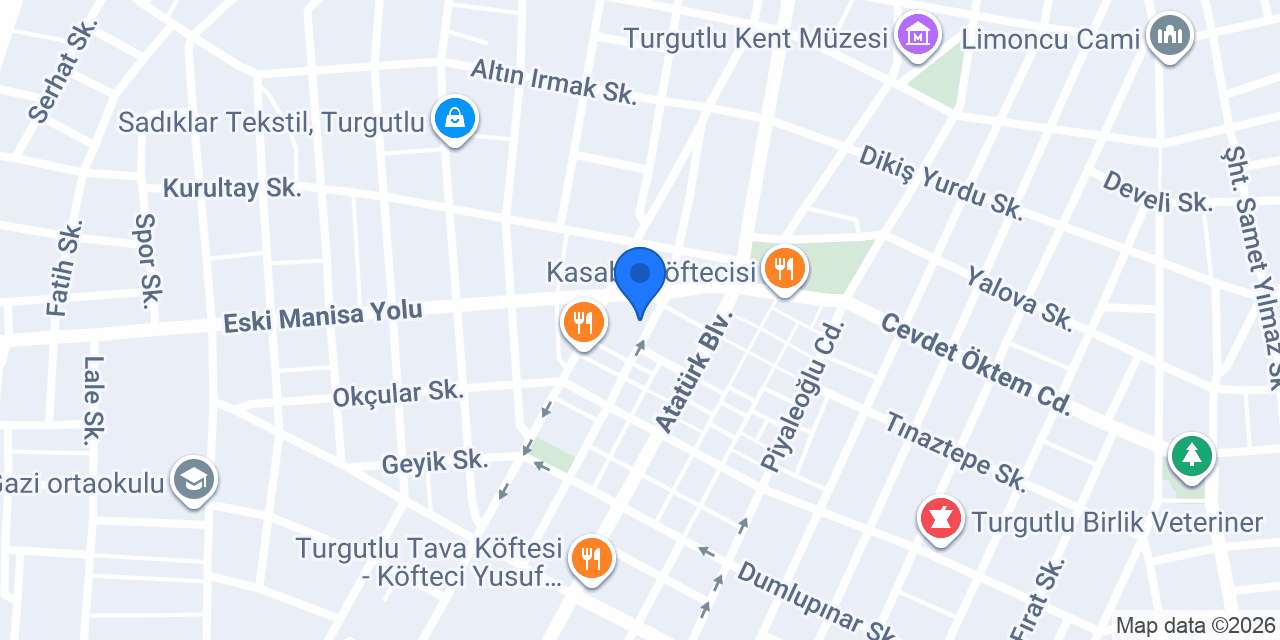 Akkul Ofset konumu