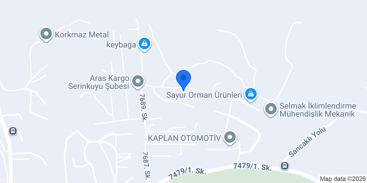 İzdepo İzmir Modüler Su Deposu konumu