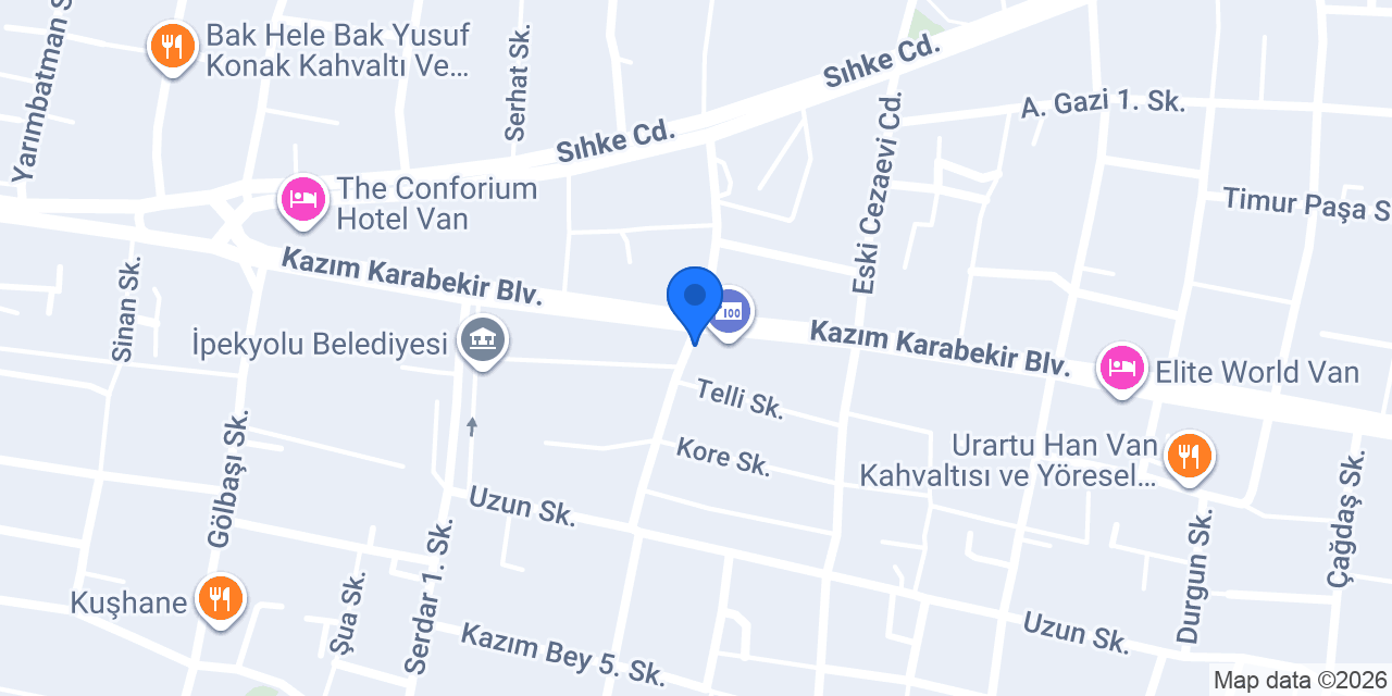 Diş Hekimi Uğur Yorgun konumu