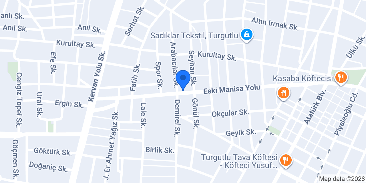 Yeni Nazilli Pide Salonu konumu