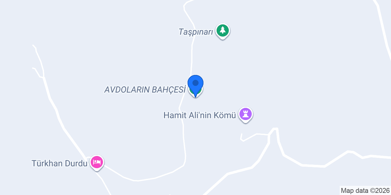 AVDOLARIN BAHÇESİ konumu