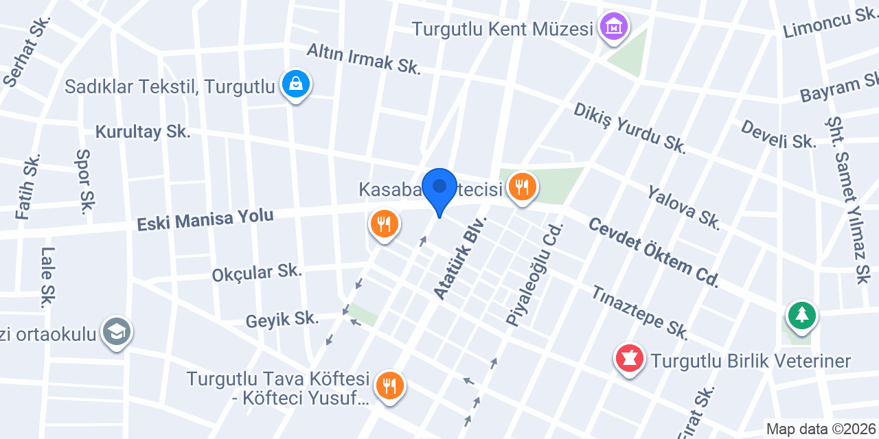 Cinepoll Sinemaları / Turgutlu konumu