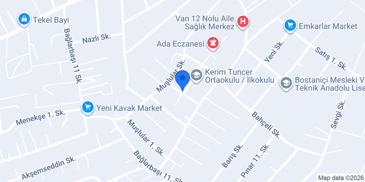 EYNE HOME VAN konumu