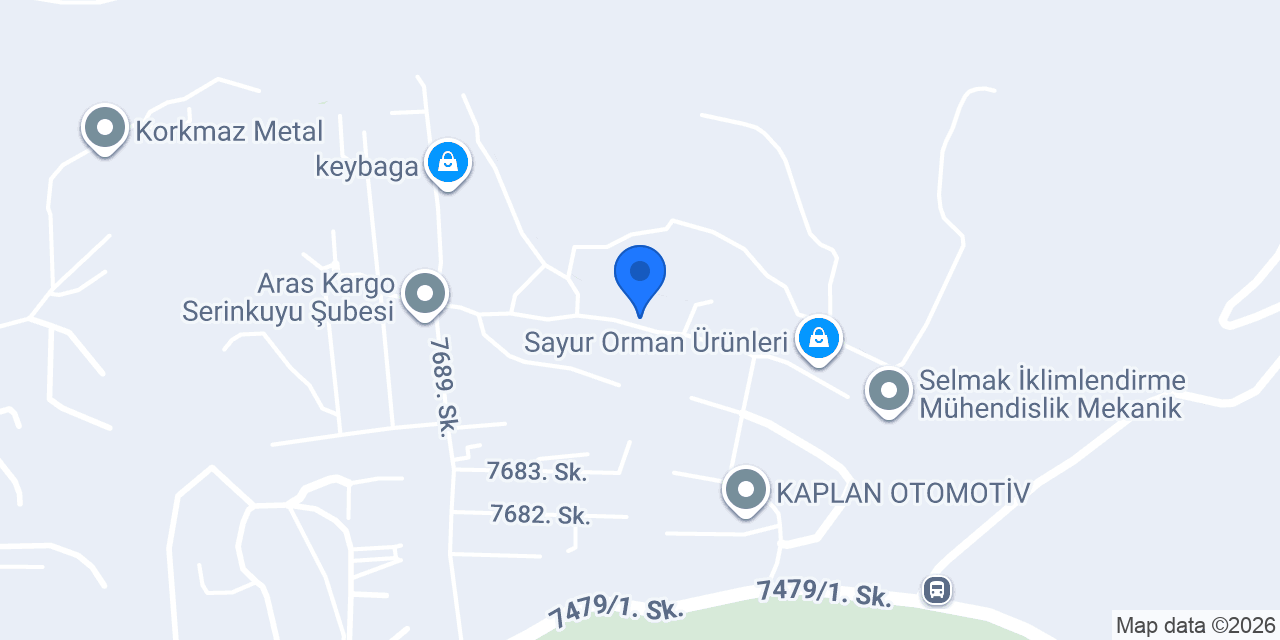 Korflameizmir konumu