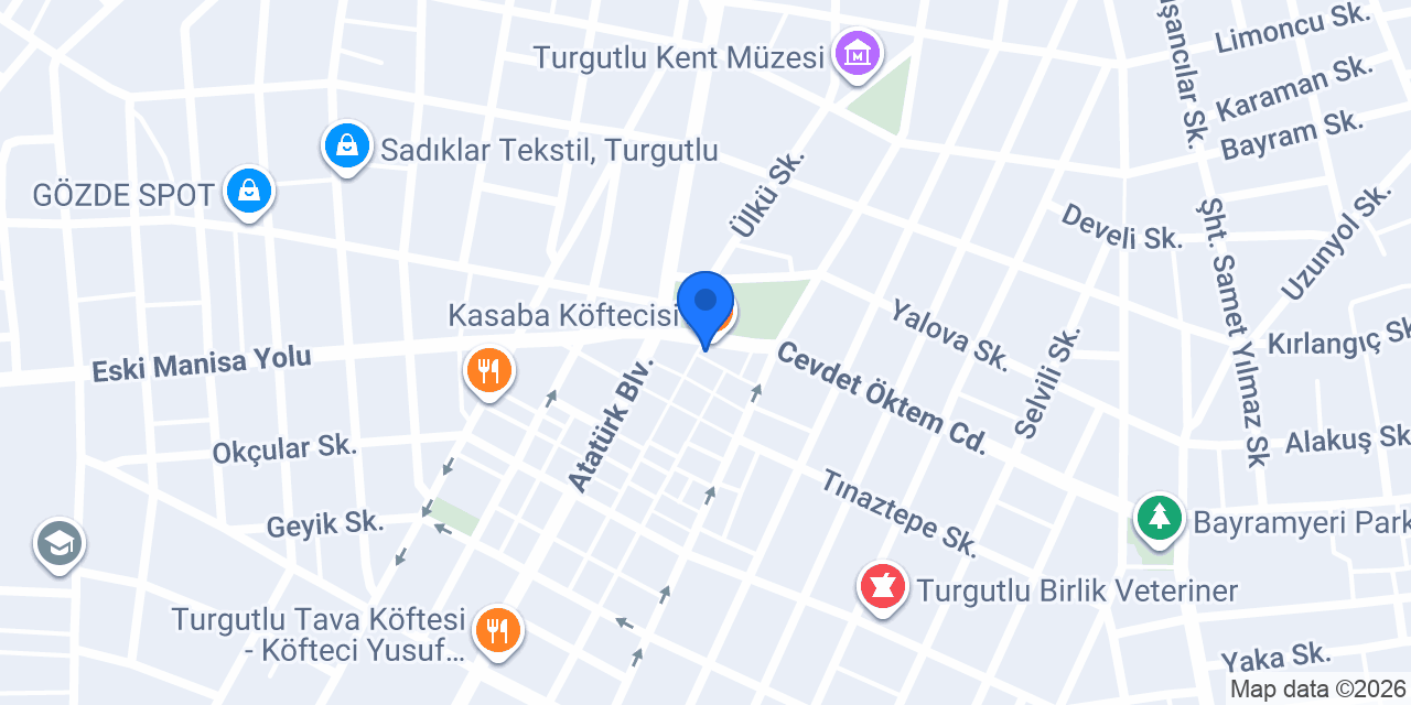 KOZA OPTİK konumu