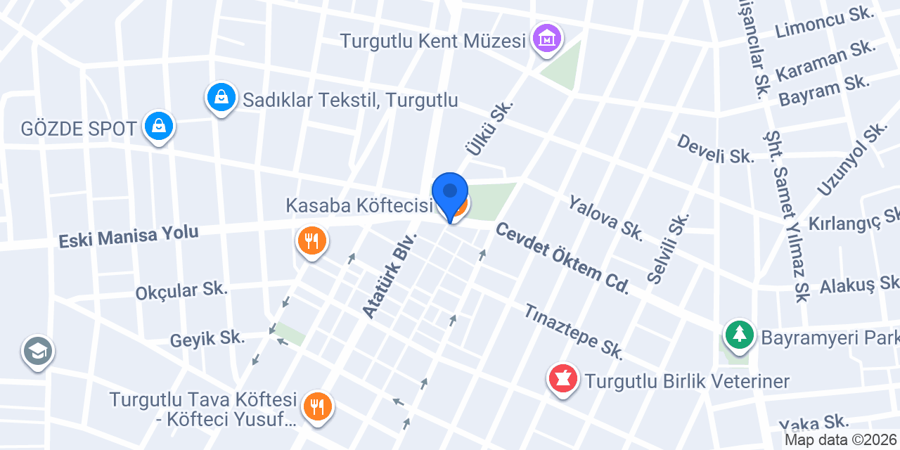 Karadeniz sofrası koza park konumu