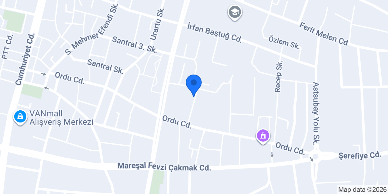 Gen Elektrik / Van Elektrikçi / konumu
