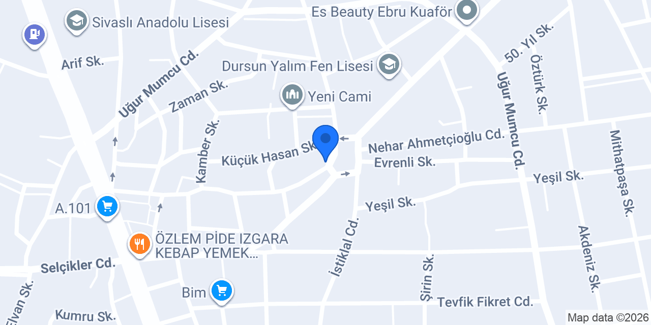 Aslan Erkek Kuaförü konumu
