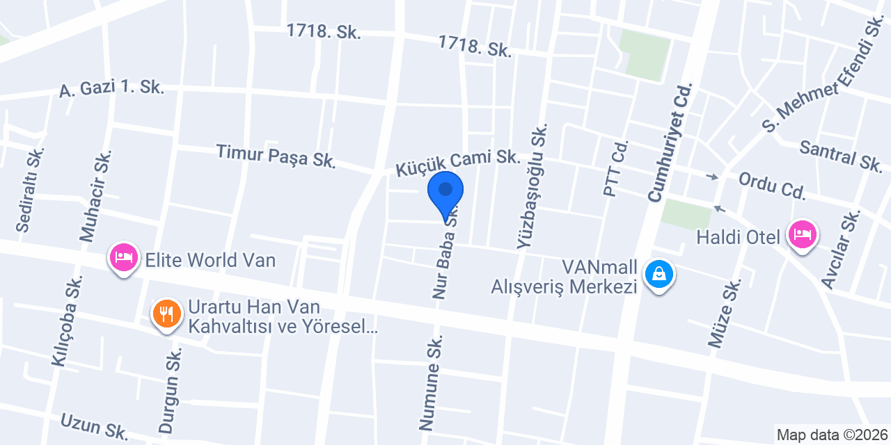 Van İZABEL NİGHT Clup konumu