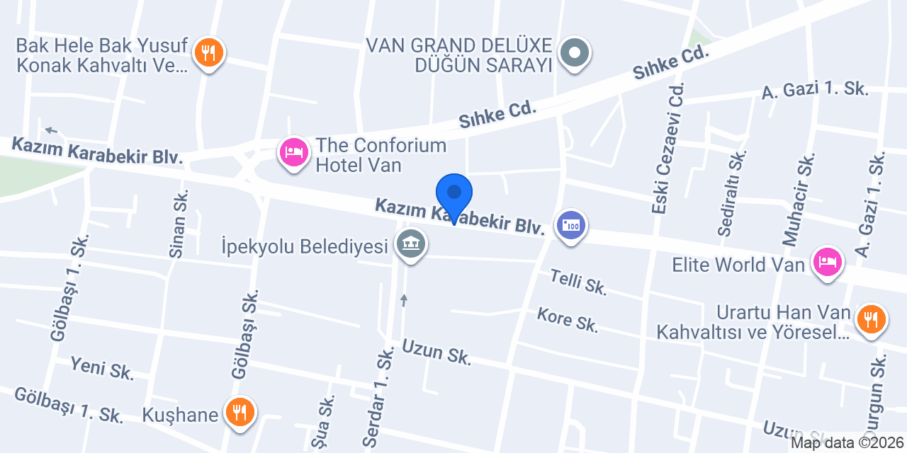 Ercan home mobilya konumu