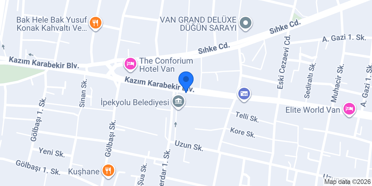Pasaport Pizza Van konumu