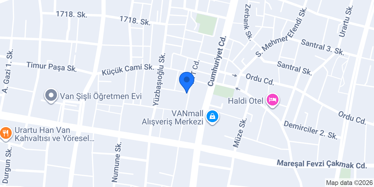 YÜZÜNCÜYIL Köfte konumu